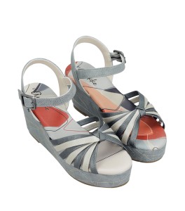 Anekke Auralis sandały na koturnie  42381-611